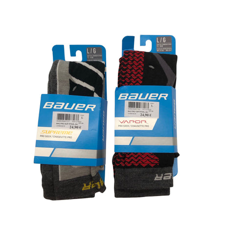 Unisex Bauer - Sokid, suurus 43 - Must ()
