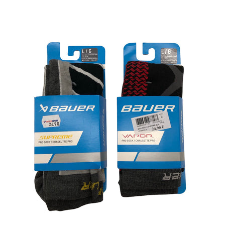 Unisex Bauer - Sokid, suurus 43 - Must ()