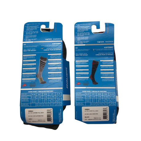 Unisex Bauer - Sokid, suurus 43 - Must (2)