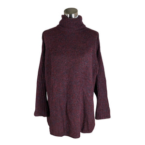 Unisex Minimum - Kootud kleit, suurus 40 - Veinipunane (1)