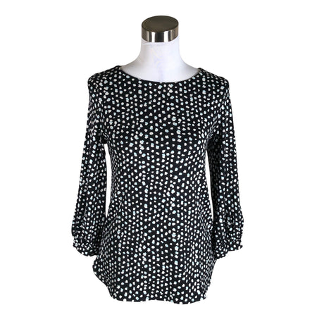 Unisex Nanso - Trikotaažist pluus, suurus 34 - Must ()