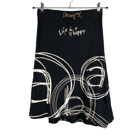 Unisex Desigual - Trikotaažist seelik, suurus 34 - Must (2)