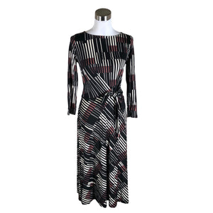 Unisex Nanso - Trikotaažist kleit, suurus 34 - Must (1)