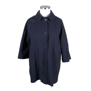 Unisex Emme Marella - Villane mantel, suurus 42 - Sinine (1)