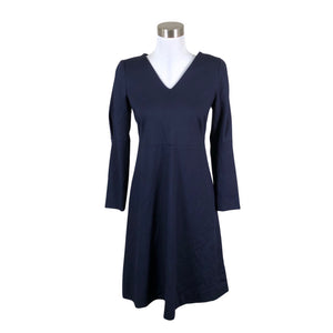 Unisex Muotikuu - Trikotaažist kleit, suurus 34 - Sinine (1)