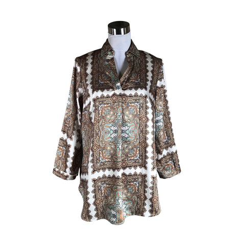 Unisex Cut & Pret - Õhuke tuunika, suurus 38 - Beige ()