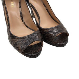 Unisex Guess - Lahtise ninaga kontsakingad, suurus 40 - Pruun (3)