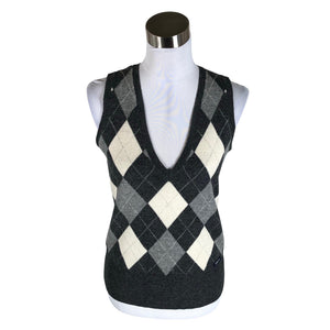 Unisex Gant - Kootud vest, suurus 38 - Hall (1)