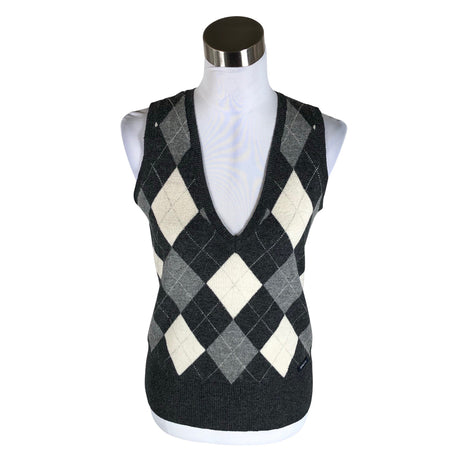 Unisex Gant - Kootud vest, suurus 38 - Hall ()