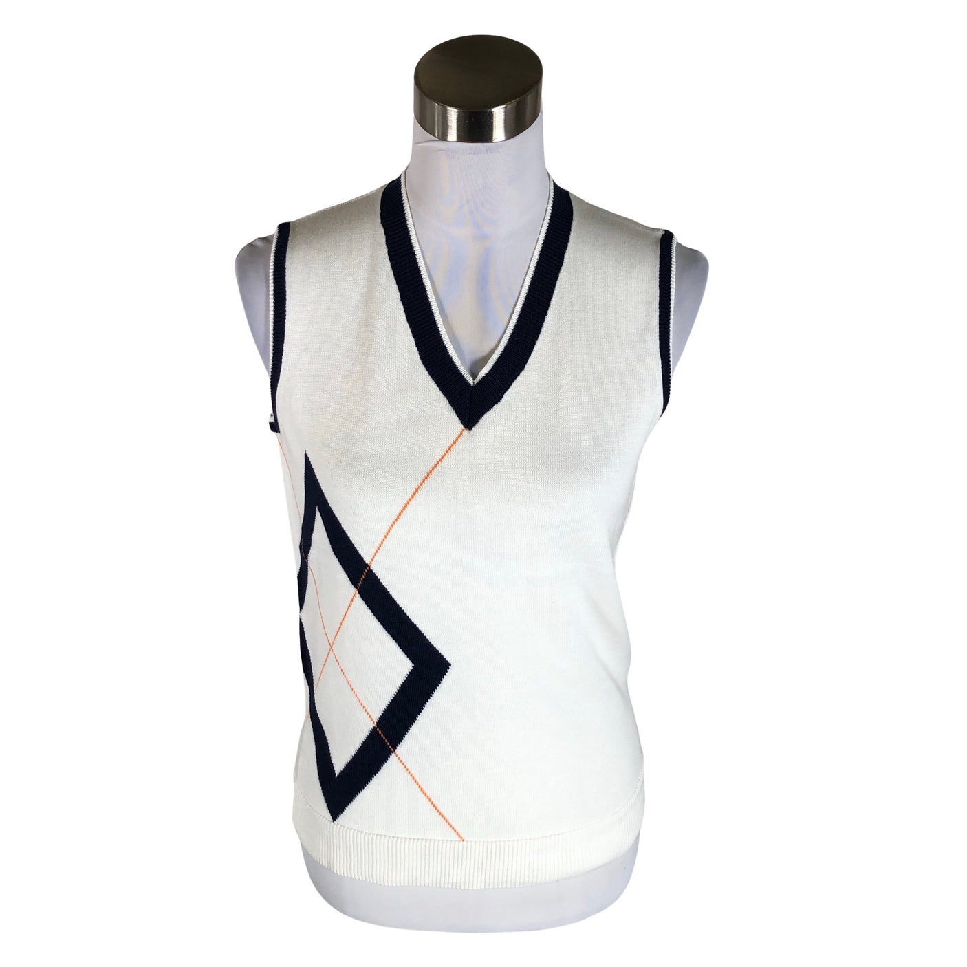 Unisex Green lamb - Kootud vest, suurus 36 - Valge (1)