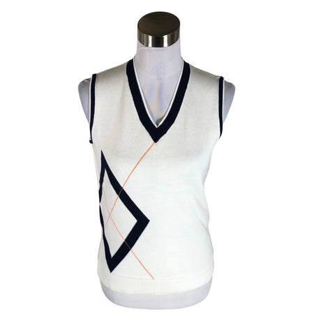 Unisex Green lamb - Kootud vest, suurus 36 - Valge ()