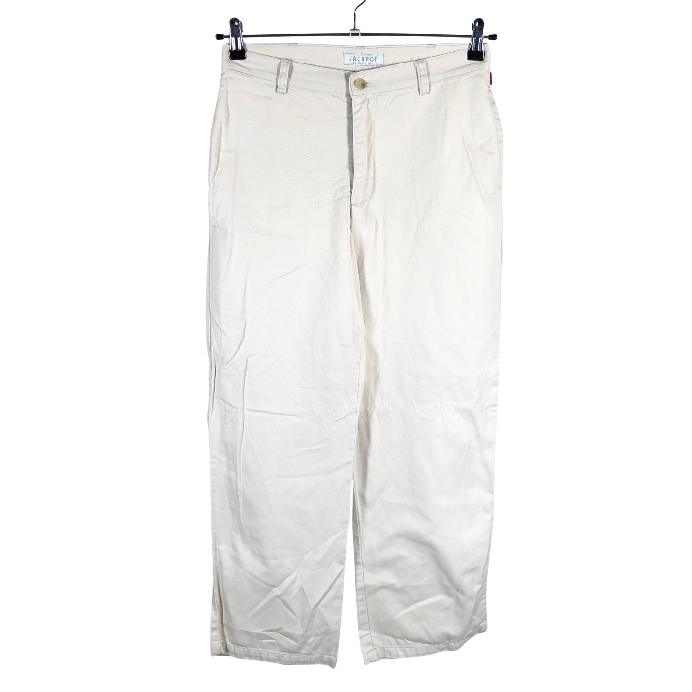 Unisex Jackpot - Mittevenivad püksid, suurus 36 - Beige (1)