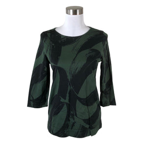 Unisex Marimekko - Trikotaažist pluus, suurus 38 - Roheline (1)