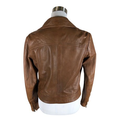 Unisex Massimo Dutti - Nahktagi, suurus 40 - Pruun (2)