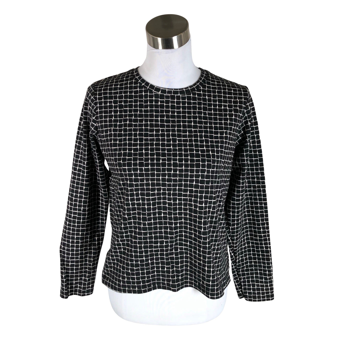 Unisex Nanso - Trikotaažist pluus, suurus 36 - Must (1)
