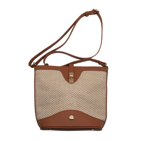 Unisex Hexagona - Õlakott, suurus Midi - Pruun ()