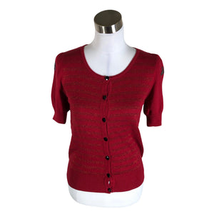 Unisex Betty Jackson. Black - Kampsun, suurus 38 - Veinipunane (1)
