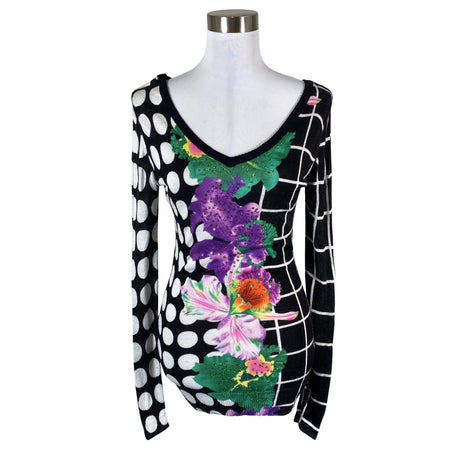 Unisex Desigual - Kootud tuunika, suurus 40 - Must ()