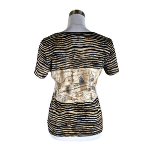 Unisex Tommy Hilfiger - T-särk, suurus 38 - Pruun (2)