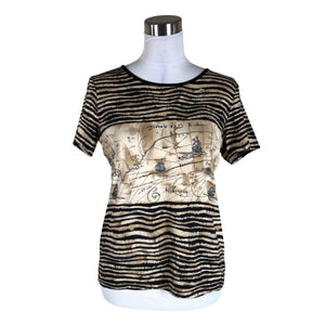 Unisex Tommy Hilfiger - T-särk, suurus 38 - Pruun (1)