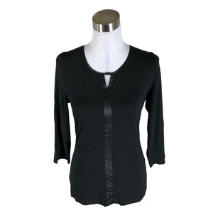 Unisex Your Face - Trikotaažist pluus, suurus 36 - Must (1)