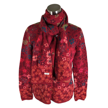 Unisex Dunque - Kardigan, suurus 36 - Punane ()
