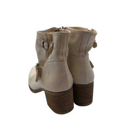 Unisex Taupage - Poolsaapad, suurus 41 - Looduslik valge (2)