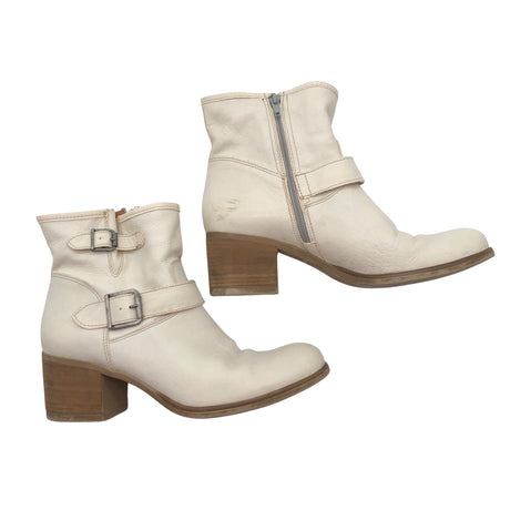 Unisex Taupage - Poolsaapad, suurus 41 - Looduslik valge ()