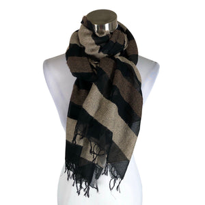 Unisex Ivo Nikkolo - Õhuke sall, suurus Maxi - Must (1)