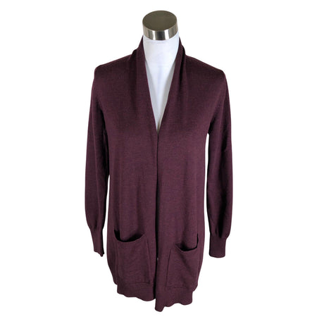 Unisex Repeat - Kardigan, suurus 36 - Veinipunane ()