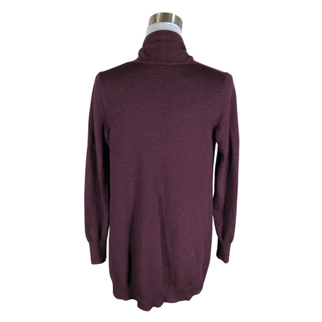 Unisex Repeat - Kardigan, suurus 36 - Veinipunane (2)