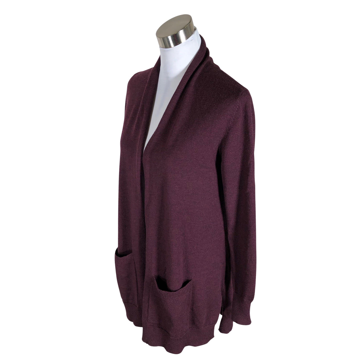 Unisex Repeat - Kardigan, suurus 36 - Veinipunane (3)