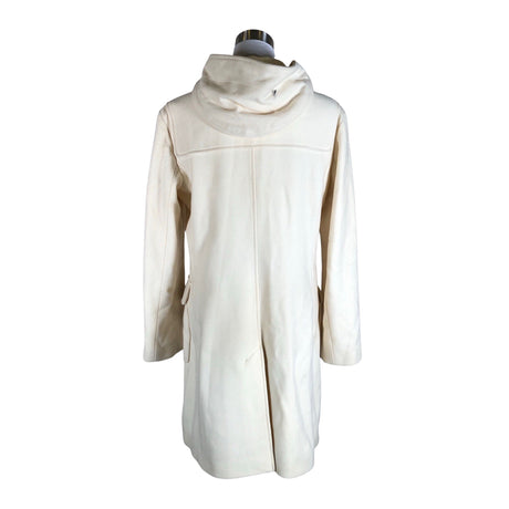 Unisex Benetton - Villane mantel, suurus 38 - Looduslik valge (2)