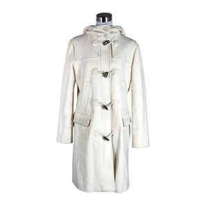 Unisex Benetton - Villane mantel, suurus 38 - Looduslik valge (1)