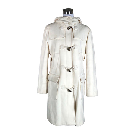 Unisex Benetton - Villane mantel, suurus 38 - Looduslik valge ()
