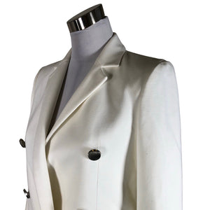 Unisex Andiata - Dressikangast jakk, suurus 36 - Valge (3)