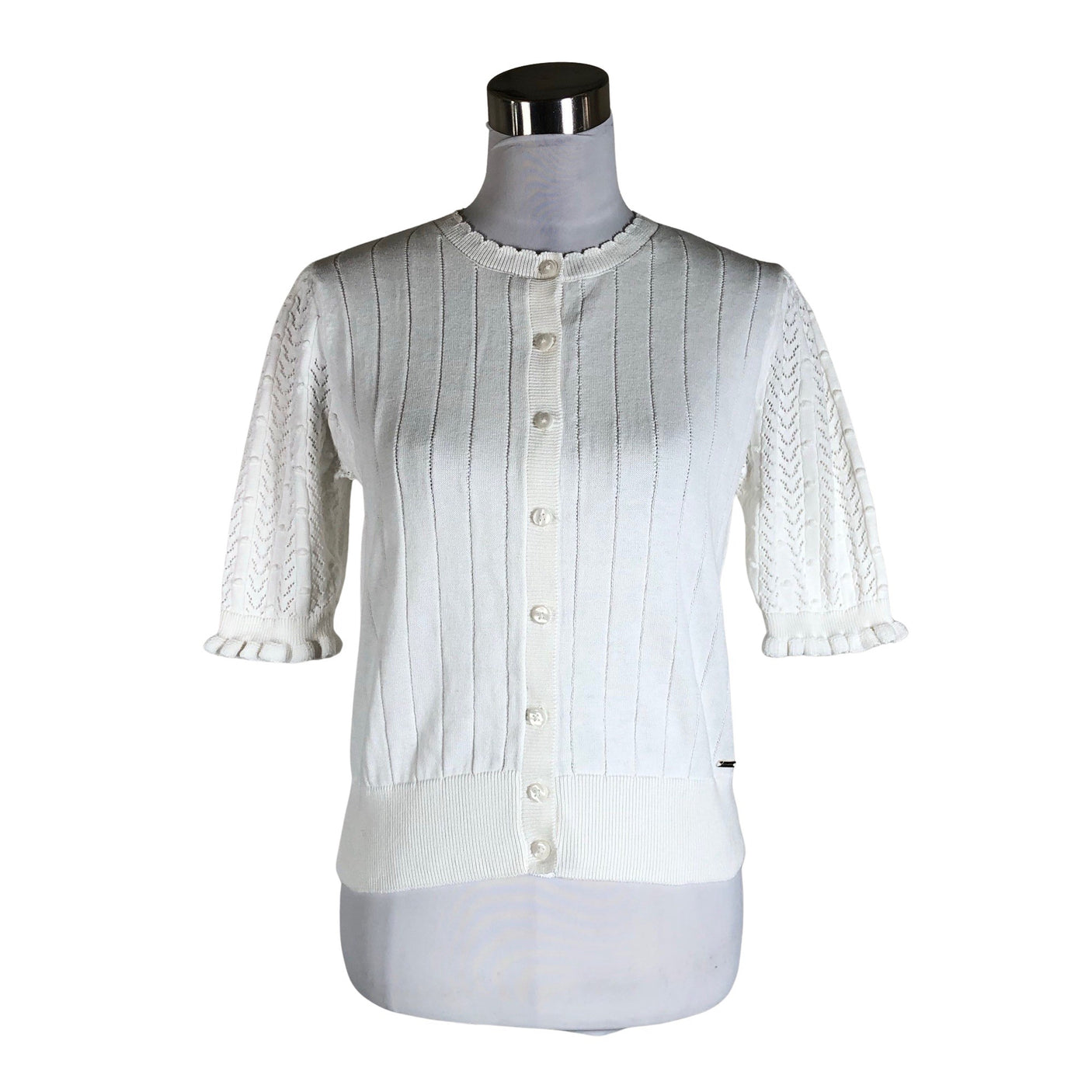 Unisex Holly & Whyte by Lindex - Kardigan, suurus 38 - Valge (1)