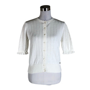 Unisex Holly & Whyte by Lindex - Kardigan, suurus 38 - Valge (1)