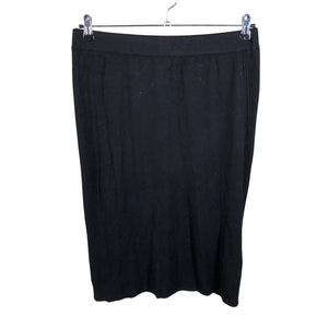 Unisex Fransa - Kootud seelik, suurus 40 - Must (1)