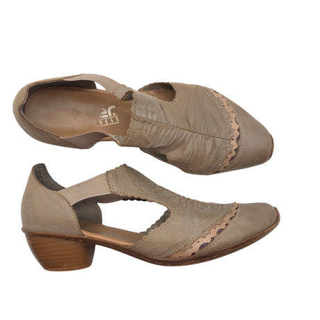 Unisex Rieker - Kontsakingad, suurus 38 - Pruun ()