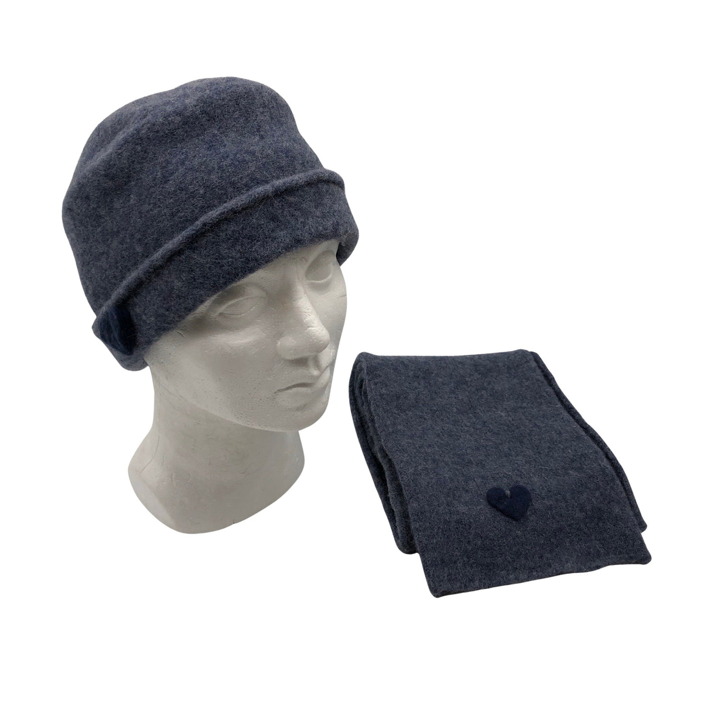 Unisex Handmade - Talvemüts, suurus 58 - 60 cm - Sinine (1)