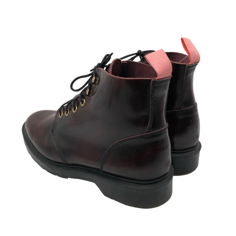 Unisex Solovair - Poolsaapad, suurus 40 - Veinipunane (2)