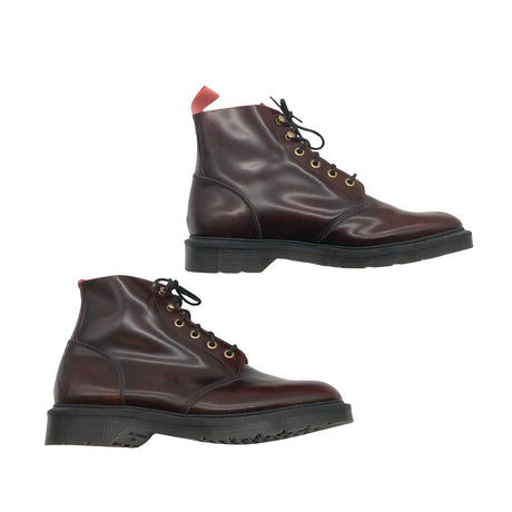 Unisex Solovair - Poolsaapad, suurus 40 - Veinipunane ()