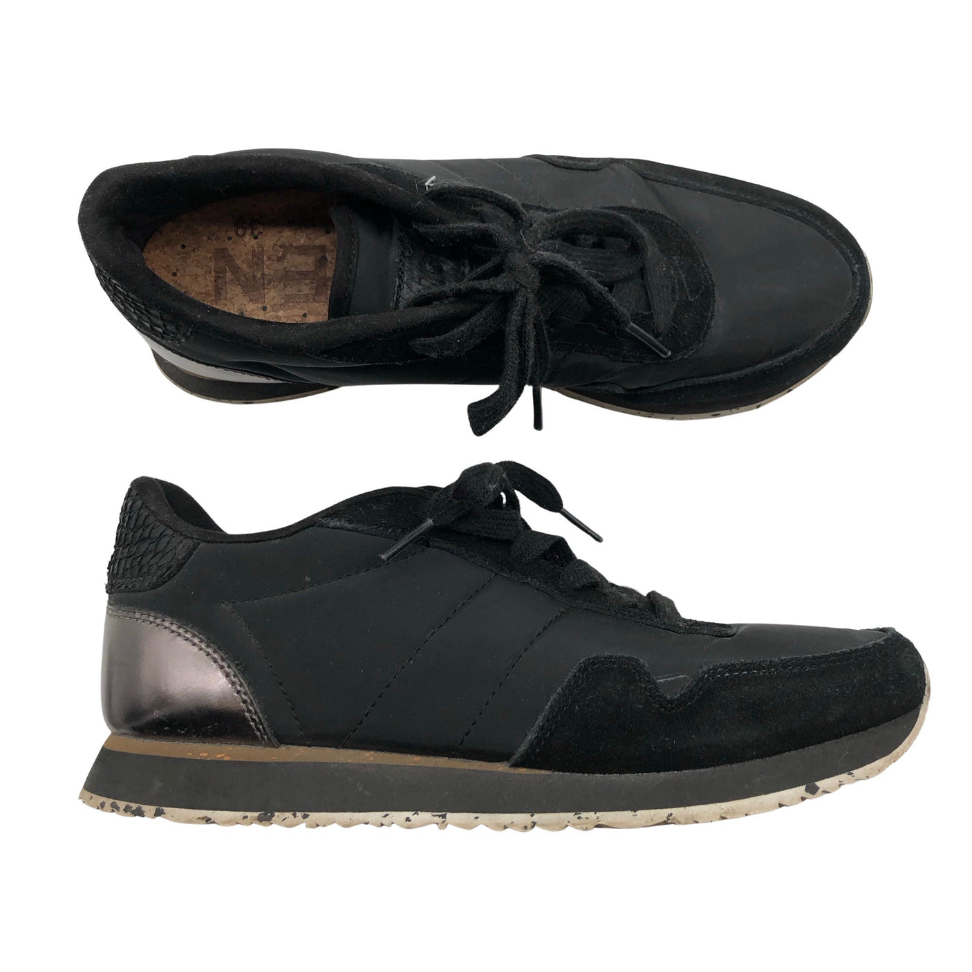 Unisex Woden - Tennised, suurus 39 - Must (1)