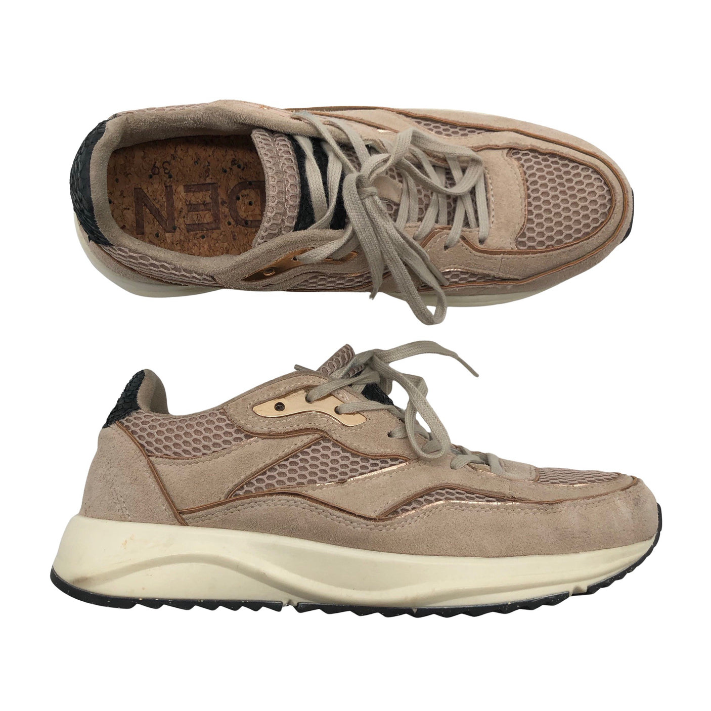 Unisex Woden - Tossud, suurus 39 - Beige (1)
