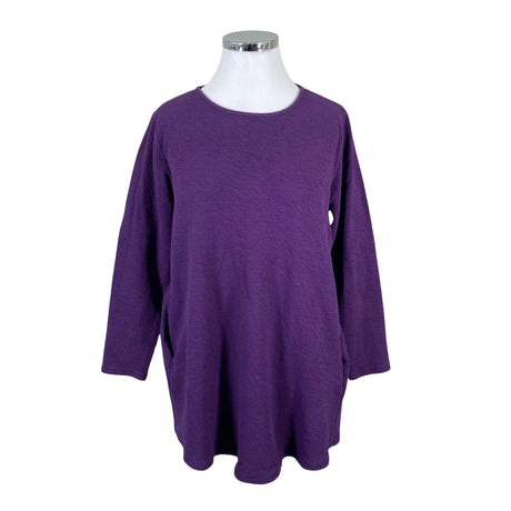 Unisex NOSH - Trikotaažist tuunika, suurus 44 - Lilla ()