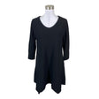 Unisex Point Neuf - Trikotaažist tuunika, suurus 38 - Must ()