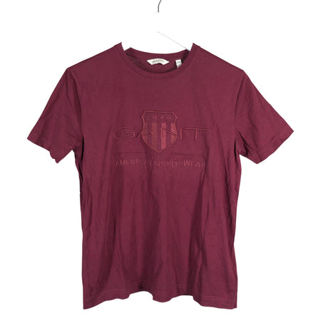 Unisex Gant - T-särk, suurus 164 - 170 - Veinipunane ()