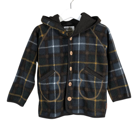 Unisex Molo Kids - Fliisjakk, suurus 92 - 98 - Pruun ()