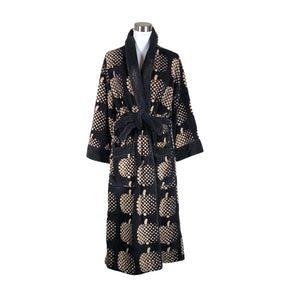 Unisex Finlayson - Hommikumantel, suurus 36 - Must (1)